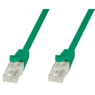 Cavo di rete Patch in CCA Cat.5E Verde UTP 10m - TECHLY PROFESSIONAL - ICOC CCA5U-100-GREET