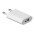 Trasformatore da Rete Italiana a USB Bianco - TECHLY - IPW-USB-EC-4
