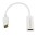 Adattatore Attivo DisplayPort 1.2 Maschio HDMI Femmina 4K 30Hz 15cm Bianco - TECHLY - IADAP DP-HDMIF2-5