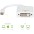 Adattatore Mini DisplayPort (Thunderbolt) 1.2 / DVI 15cm Bianco - TECHLY - IADAP MDP-DVIF12-3