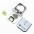 Anello e Supporto per Smartphone Silver - TECHLY - I-SMART-RINGS-14