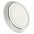 Caricabatterie Wireless Qi Base Circolare per Smartphone Bianco - TECHLY NP - I-CHARGE-WRLW-4