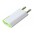 Caricatore USB 1A Compatto Spina Europea Bianco/Verde - Techly - IPW-USB-ECWG-0