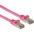 Cavo di rete Patch in CCA Schermato Cat. 6 Rosa F/UTP 1 m Bulk - TECHLY PROFESSIONAL - ICOC CCA6F-010-PK-1