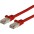 Cavo di Rete Patch in Rame Cat. 6A SFTP LSZH 0,25 m Rosso - TECHLY PROFESSIONAL - ICOC LS6A-0025-RET-0