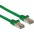 Cavo di Rete Patch in Rame Cat. 6A SFTP LSZH 0,25 m Verde - TECHLY PROFESSIONAL - ICOC LS6A-0025-GRT-1