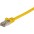 Cavo di Rete Patch in Rame Cat. 6A SFTP LSZH 0,5 m Giallo - TECHLY PROFESSIONAL - ICOC LS6A-005-YET-2