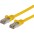 Cavo di Rete Patch in Rame Cat. 6A SFTP LSZH 0,5 m Giallo - TECHLY PROFESSIONAL - ICOC LS6A-005-YET-0
