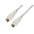 Cavo High Speed HDMI™ con Ethernet 0.5 metri Bianco  - Techly - ICOC HDMI-4-005NWT-2