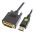 Cavo Monitor DisplayPort 1.2 a DVI 1m - TECHLY - ICOC DSP-C12-010-0