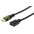 Cavo Prolunga HDMI™ High Speed con Ethernet 4K 30Hz M/F 0,2 m - TECHLY - ICOC HDMI-4-EXT002-2