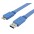 Cavo USB 3.0 Superspeed A maschio/MIC B maschio 1 m FLAT - TECHLY - ICOC MUSB3-FL-010-0