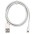Cavo da Apple Lightning a USB 1m Bianco - TECHLY - ICOC APP-8WHTY-6