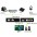 Estrattore Audio HDMI SPDIF+RCA R/L - Techly - IDATA HDMI-EA-8