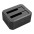 USB 3.0 Docking station 2 HDD / SSD SATA 2.5" / 3.5" - Techly Np - I-CASE SATA-TST53-0