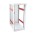 Armadio Server Rack 19" 600x1000 27 Unita' Bianco serie IdealNET - TECHLY PROFESSIONAL - I-CASE SVR-I276WH7-7