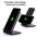Caricabatterie Wireless Fast Qi Stand Verticale 10W Nero - TECHLY - I-CHARGE-WRA10B-2