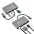 Docking Station USB-C™ SuperSpeed Multiporta USB HDMI VGA RJ45 MicroSD - Techly - IADAP USB31-DOCK3-2