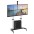 Supporto a Pavimento con Cabinet per TV LCD/LED/Plasma 60-100" - TECHLY NP - ICA-TR29-1