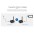 Trasmettitore Wireless IR telecomando Ultra Compatto 200m - TECHLY NP - IDATA HDMI-WL88-5