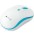 Mouse Wireless 2.4GHz 800-1600 dpi Bianco/Azzurro - TECHLY - IM 1600-WT-WBW-0