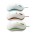 Mouse Ottico USB 800-1600 dpi Bianco/Verde - Techly - IM 1600-WT-WG-3