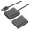 Estensore USB fino a 60m su Cavo di Rete RJ45 con Hub 4 Porte - TECHLY NP - IUSB-EXTEND604-1
