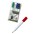 Kit 4 Pennarelli Cancellabili a Secco per Lavagna Rosso Nero Blu Verde - TECHLY - ICA-DZ KIT2-2
