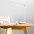 Lampada a 36 LED da Scrivania Pieghevole Dimmerabile Batteria Ricaricabile con Alimentazione USB - TECHLY - I-LAMP-DSK9-19