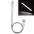 Lampada USB 40cm Flessibile 10LED Dimmerabile per Notebook, Silver - TECHLY - IUSB-LIGHT10-2