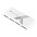 Mini Hub USB Hi Speed 4 Porte Bianco - TECHLY - IUSB2-HUB4-WHTY-8
