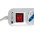 Multipresa 5 Posti Italiana Bipasso con 2 Prese USB - TECHLY - IUPS-PCP-LC2U-3