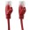 Cavo di rete Patch in CCA Cat.6 Rosso UTP 0,5m - TECHLY PROFESSIONAL - ICOC CCA6U-005-RET-3