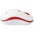 Mouse Wireless 2.4GHz 800-1600 dpi Bianco/Rosso - TECHLY - IM 1600-WT-WRW-2