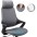 Sedia per Ufficio con Schienale Alto Design Moderno Grigio - TECHLY - ICA-CT MC017-3