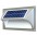 Lampada LED Segnapasso da Esterno con Sensore Crepuscolare - TECHLY NP - I-LAMP-SLE06-0