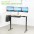 Supporto da scrivania per 3 Monitor 13-24" con morsetto - TECHLY - ICA-LCD 482-T-5