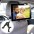 Supporto Universale da Poggiatesta Auto 360° per Tablet 7-10.1" - TECHLY - I-TABLET-CAR2-3