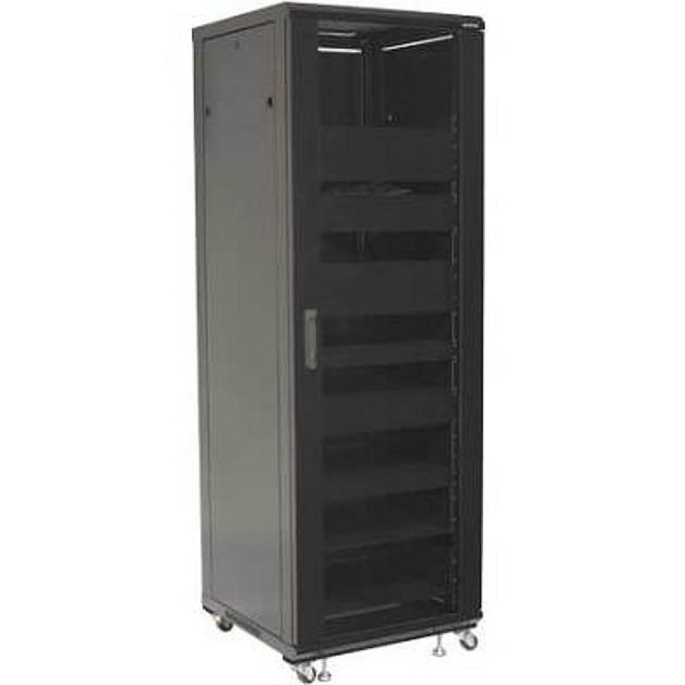 Audio Video Rack Cabinet 19 "36U 600x600 Black - TECHLY PROFESSIONAL - I-CASE AV-2136BKTY-1