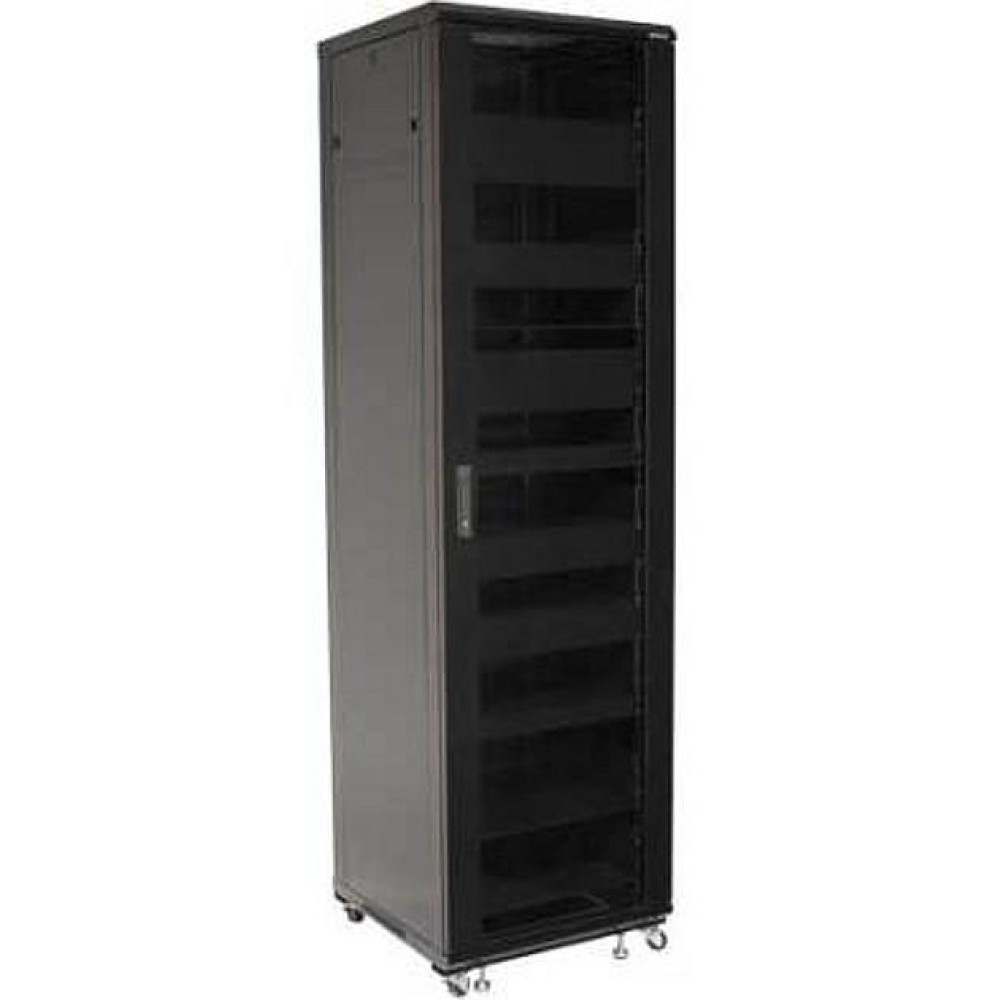 Audio Video Rack Cabinet 19 "44U 600x600 Black - TECHLY PROFESSIONAL - I-CASE AV-2144BKTY-1