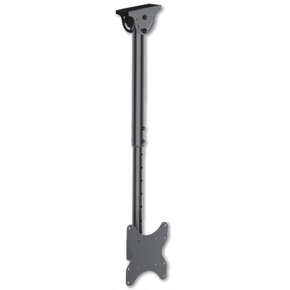 Telescopic Ceiling Support up to 1.6m LED TV LCD 23-42" - TECHLY - ICA-CPLB 922L