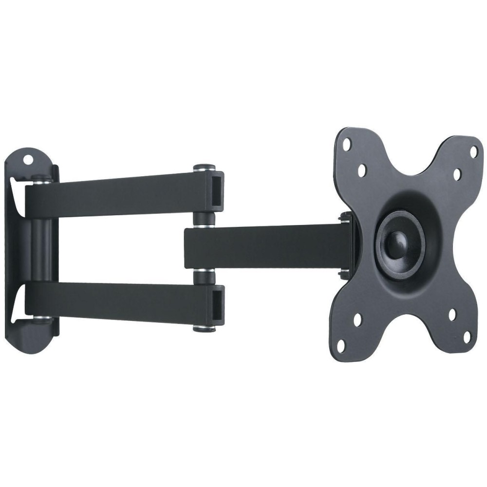 Wall Support for LCD LED 13-30" Full-Motion Black - TECHLY - ICA-LCD 923B-1