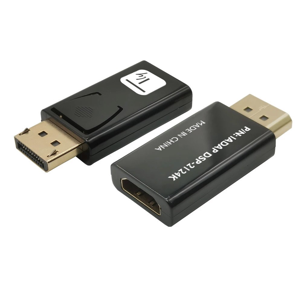 Displayport zu HDMI Adapter DP 1.2 Konverter UltraHD 1080p 4K Audioübertragung 