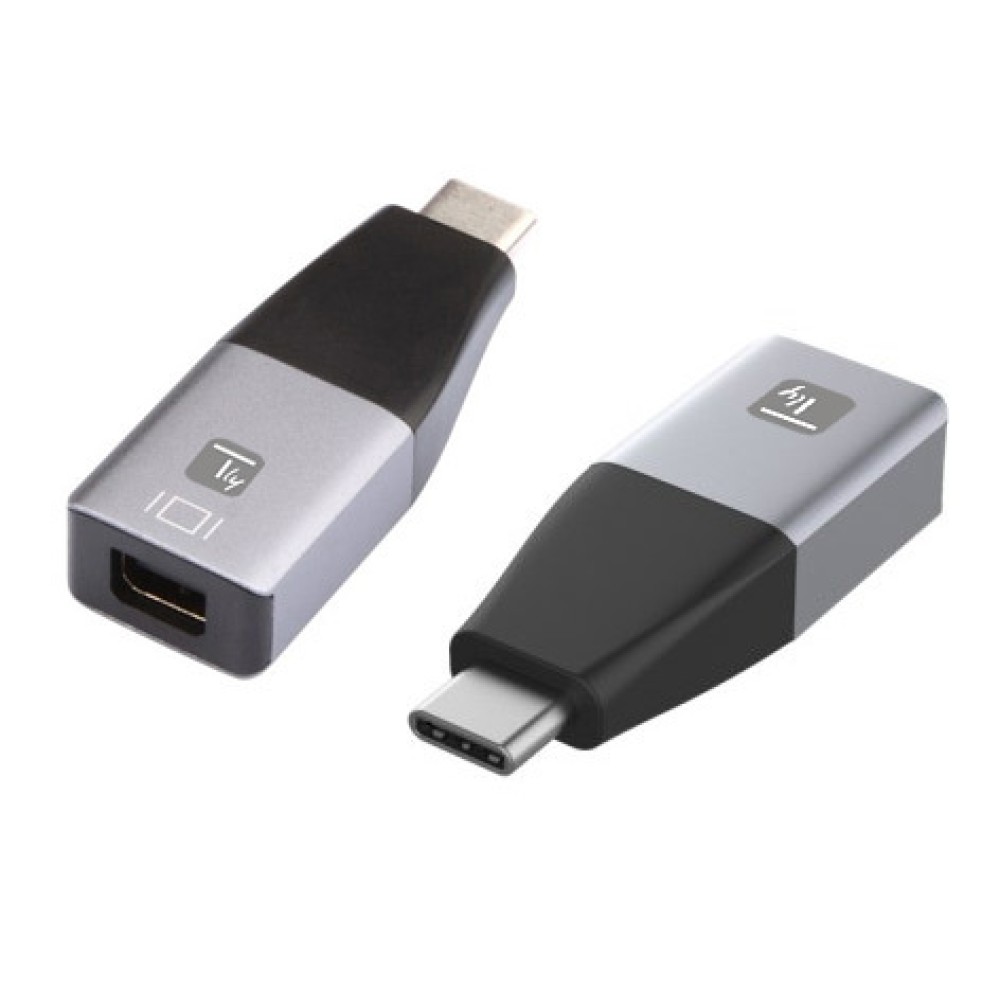 Cablecc USB-C tipo C fuente hembra a mini Displayport DP fregadero HDTV adaptador 4K 60hz 1080p para tableta y teléfono y ordenador portátil