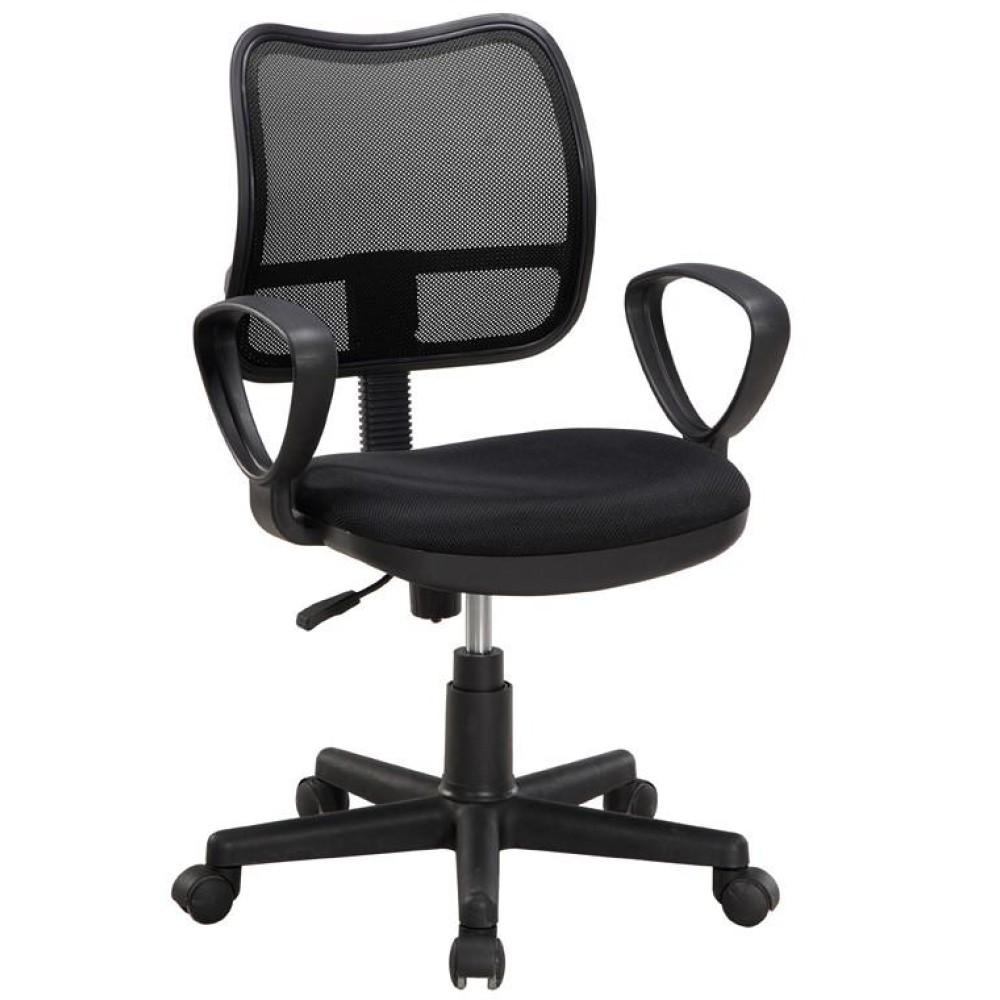 AIR Office Chair Black - TECHLY - ICA-CT T046BK-1