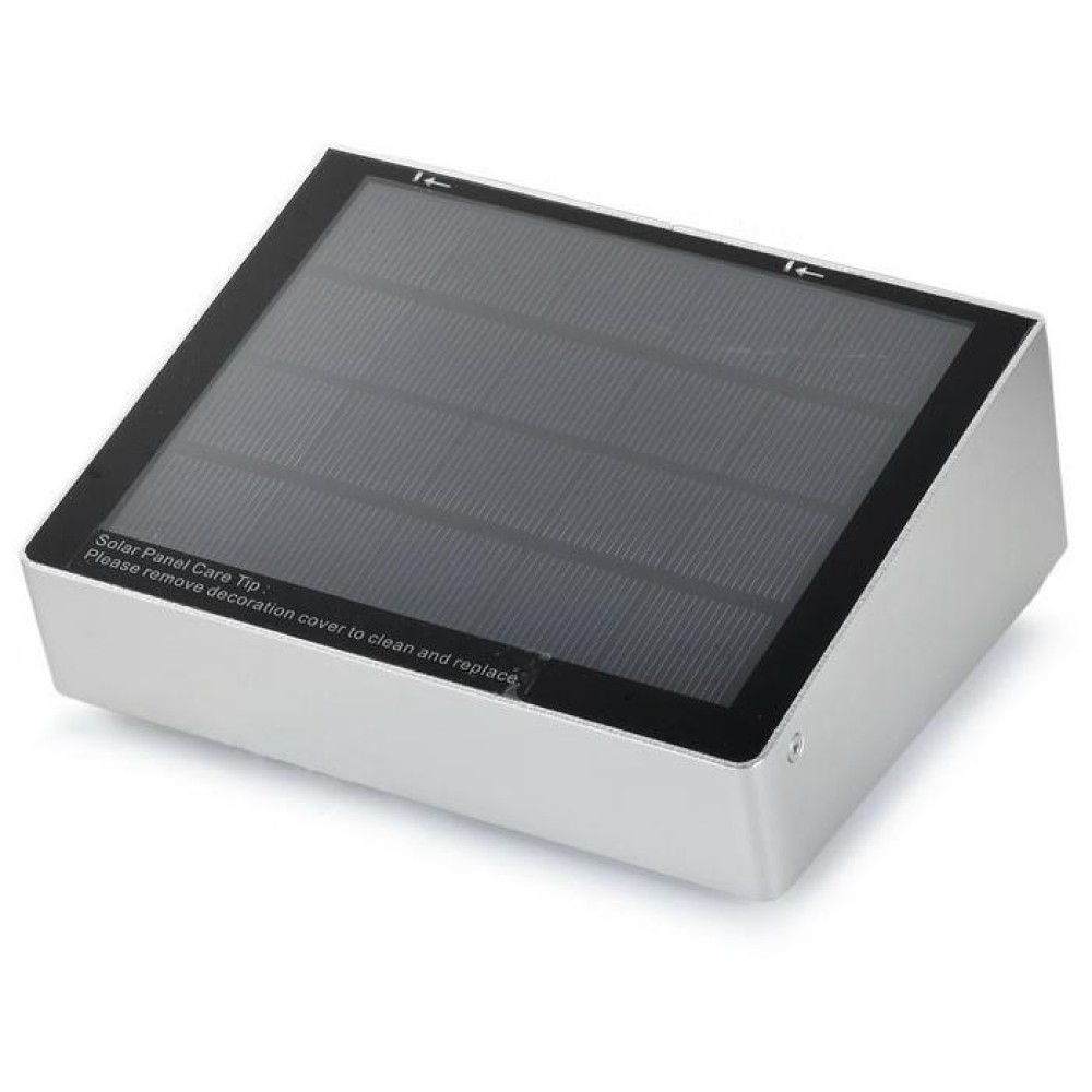 LED Solar Lamp Aluminum Outdoor with Motion Sensor - TECHLY NP - I-LAMP-SL03