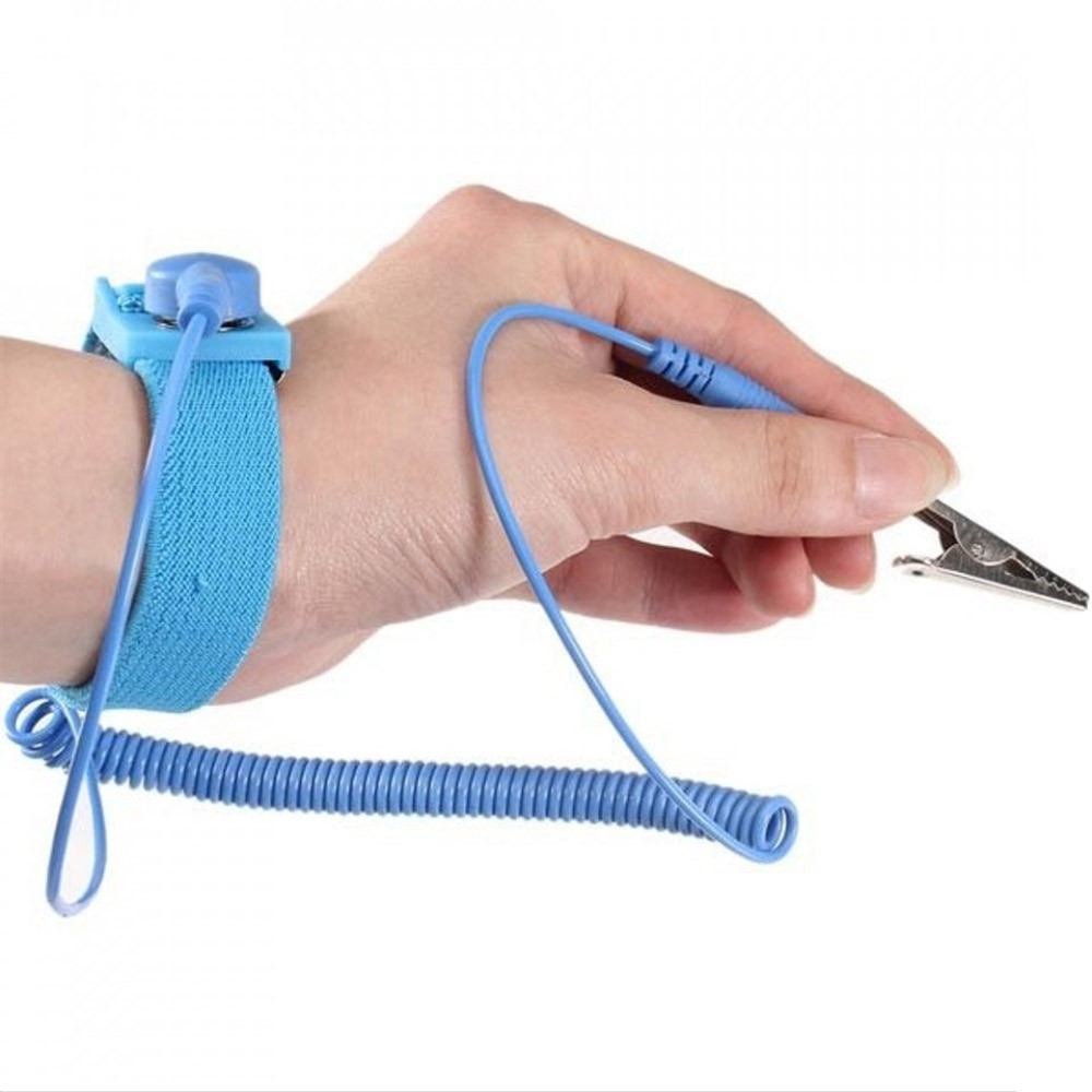 1pcs Anti-static ESD Adjustable Strap Antistatic Grounding Bracelet Wrist Band 