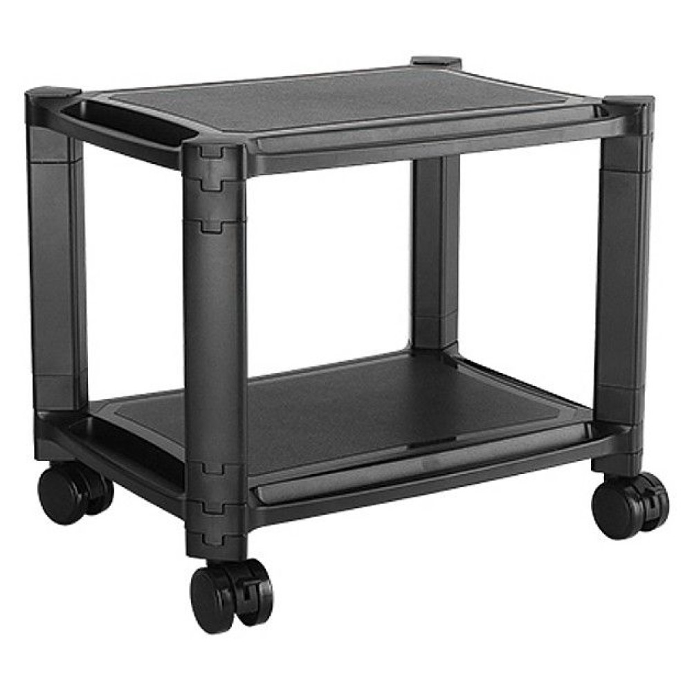 Height-Adjustable Smart Cart with Two-Shelves - TECHLY NP - ICA-MS 404-1
