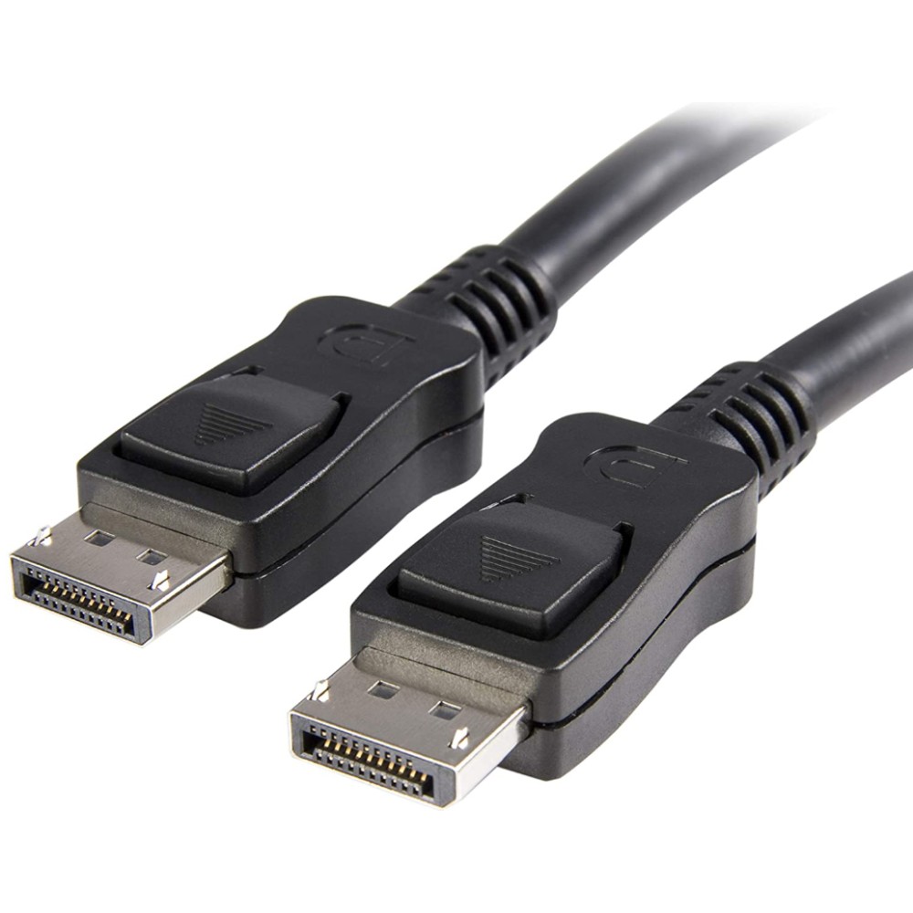 DisplayPort 1.4 Audio / Video Cable DP ++ 8K Certified M/M 0.5m Black - TECHLY - ICOC DSP-A14-005-1