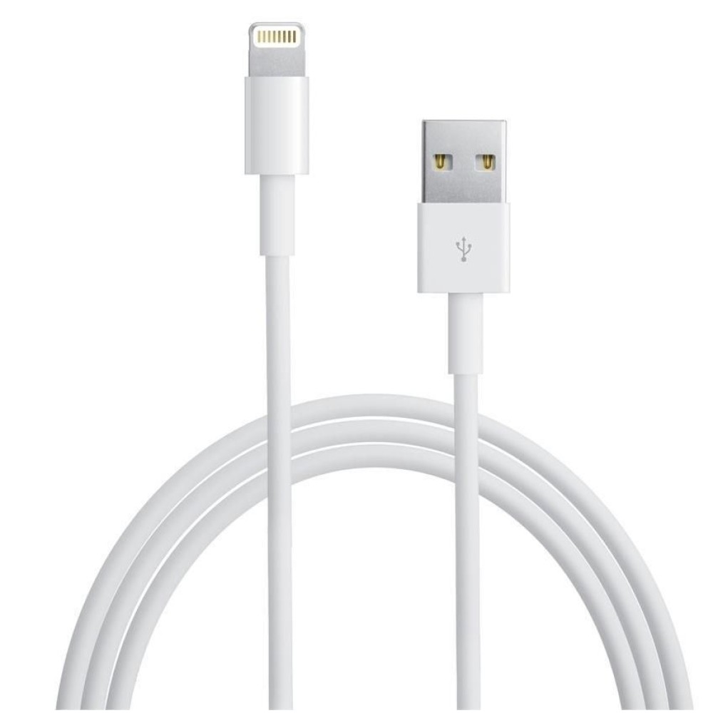 Lightning USB2.0 Cable to 8p 1m White - TECHLY - ICOC APP-8WHTY-1